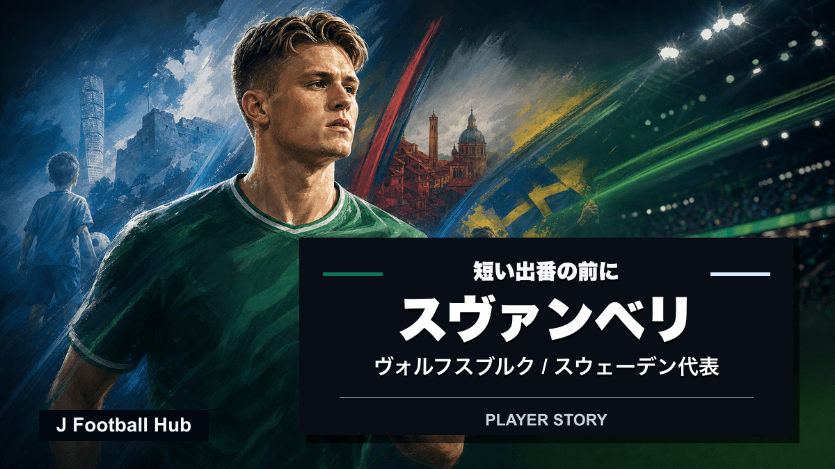 マティアス・スヴァンベリがマルメFF、ボローニャ、ヴォルフスブルク、スウェーデン代表へ進む選手ストーリー用サムネイル